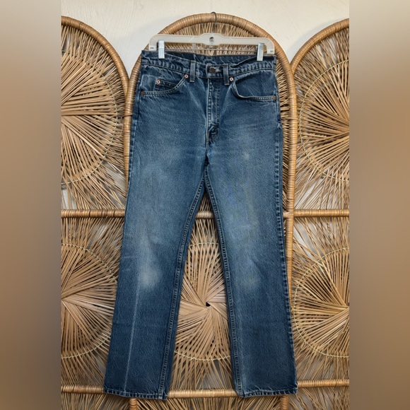 Vintage Levi's 517 Orange Tab Jeans - Picture 2 of 8